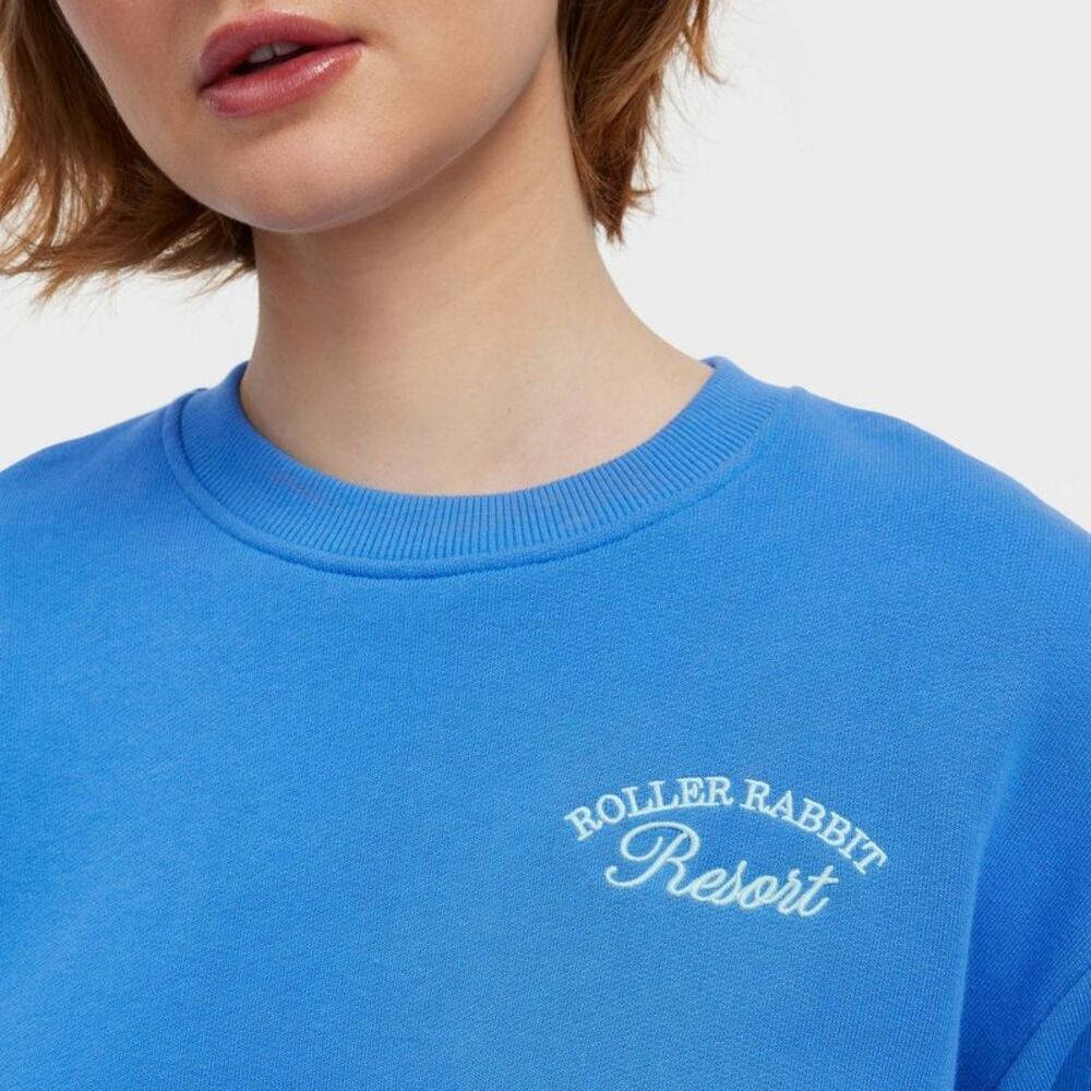 Roller Rabbit Blue Crewneck Sweatshirt - Picture 4 of 4